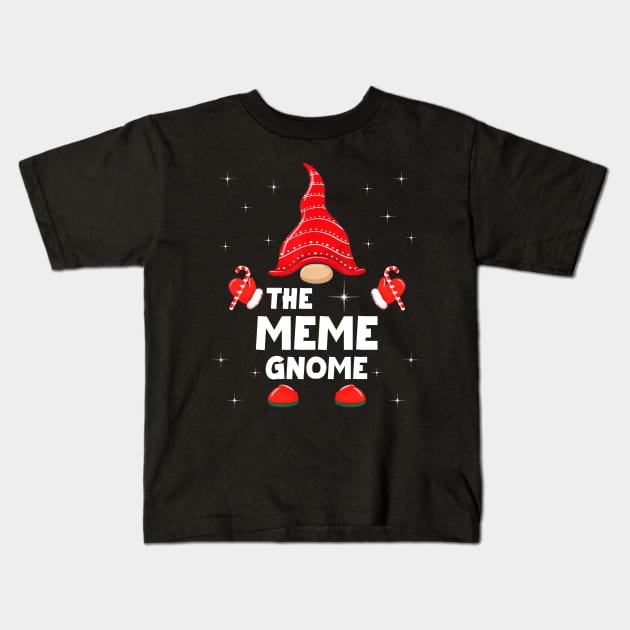 The Meme Gnome Matching Family Christmas Pajama Kids T-Shirt by Foatui